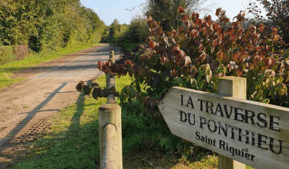 Historische Aufnahme: Der Ponthieu-Übergang in Saint-Riquier