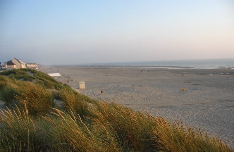 Coucher de soleil Fort Mahon Plage Somme Picardie