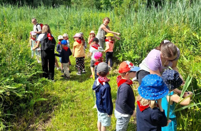 Sortie pédagogique jardin de la Plume