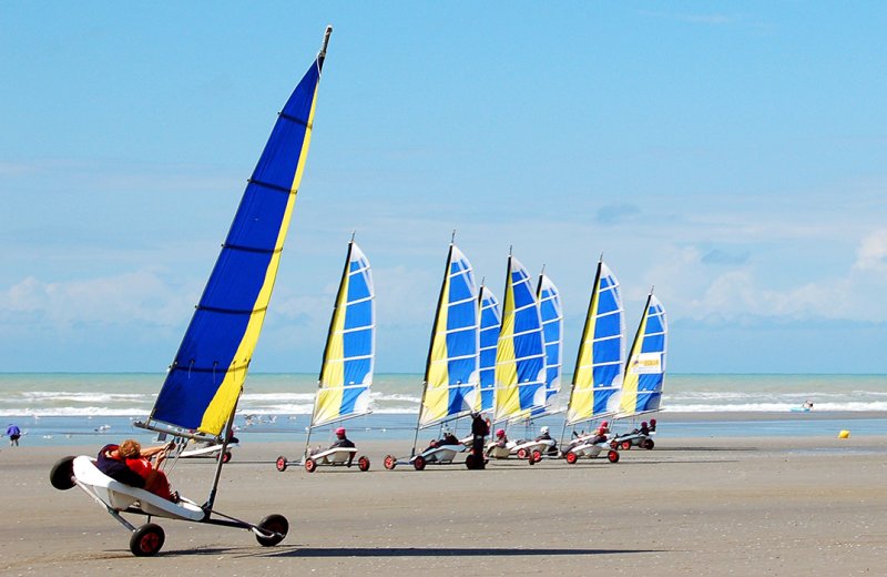 EOLIA PICARDIE - CHAR À VOILE ET KAYAK DE MER