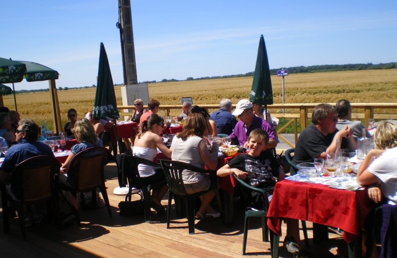 HOTPIC0800010047 Auberge de la Dune terrasse Le Crotoy Somme HDF