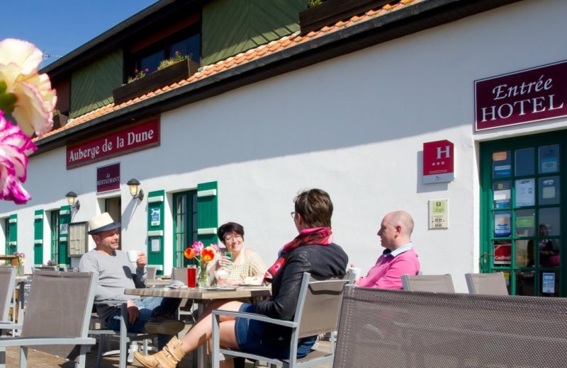 HOTPIC0800010047 Auberge de la Dune terrasse2 Le Crotoy Somme HDF