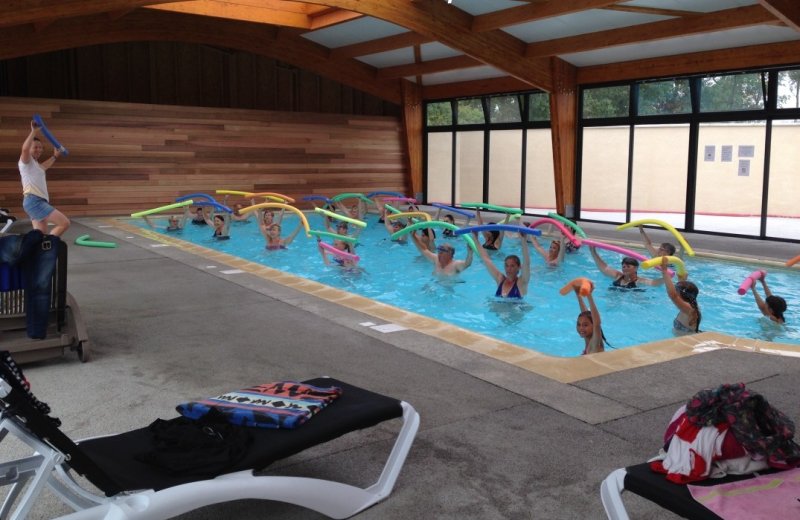 Camping la Haie Penée aquagym St Quentin en Tt Somme Picardie HautsdeFrance