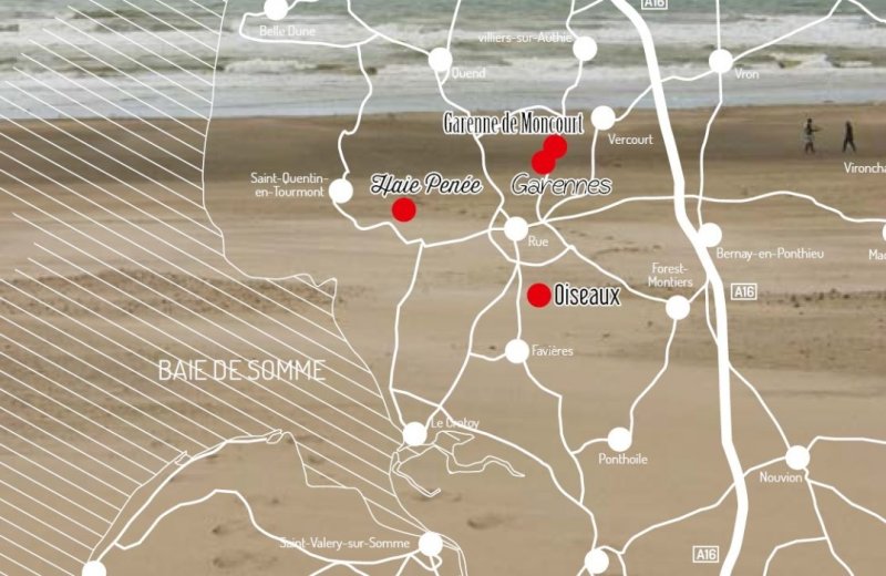 Camping la Haie Penée carte St Quentin en Tt Somme Picardie HautsdeFrance