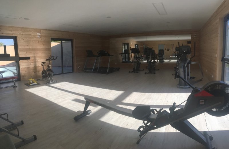 Camping la Haie Penée salle de fitness St Quentin en Tt Somme Picardie HautsdeFrance