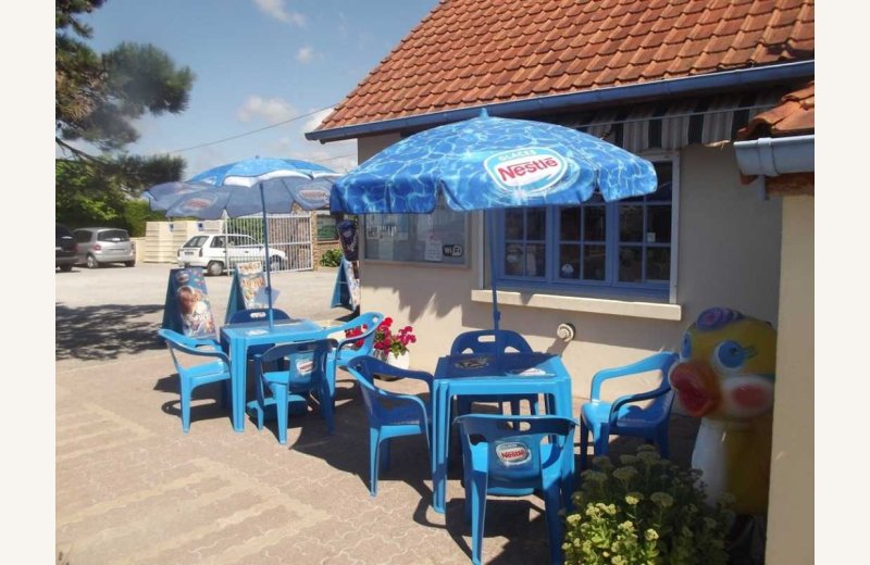 Camping des Deux Plages terrasse Quend Somme Picardie
