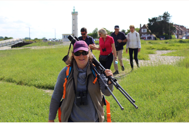 Sortie guidée pour voir les phoques avec Estelle