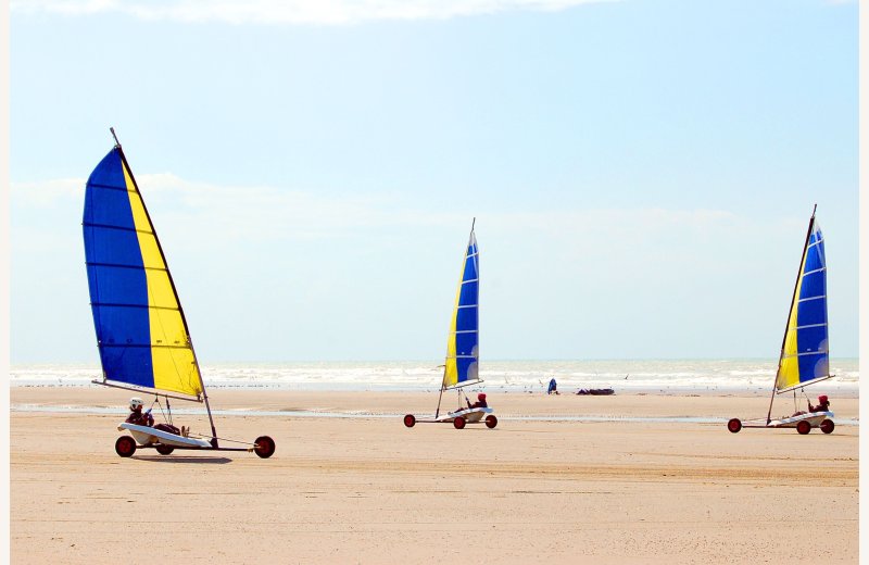 EOLIA PICARDIE - CHAR À VOILE ET KAYAK DE MER