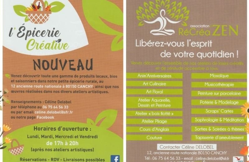 Ré-Créa Zen et L'Epicerie Créative