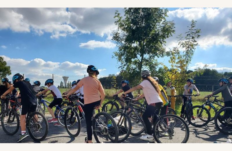 VTT enfants collège berna