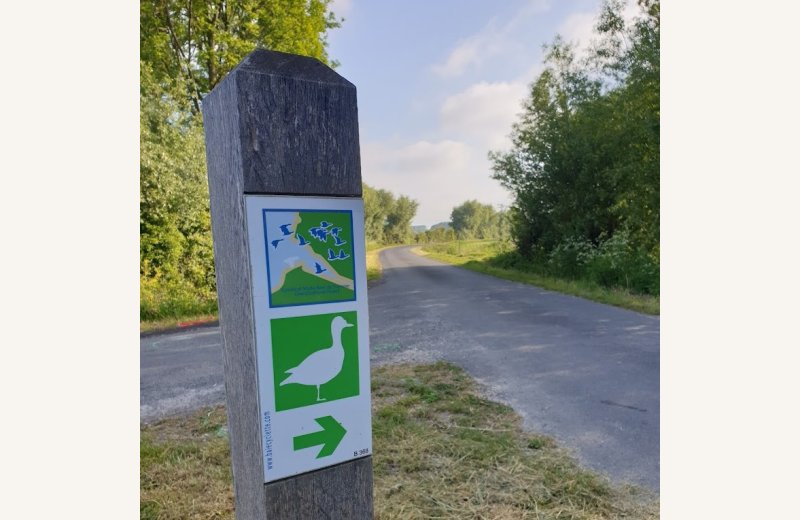 Vélo circuit tadorne panneau