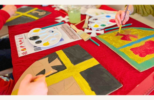 Atelier "Héraldique" et création d'un blason médiéval