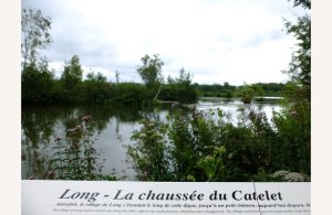 Belvédère à fleur d'eau de Long - Chaussée du Catelet