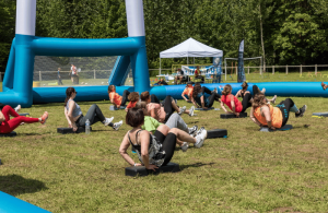 Tournée « Village des Sports » à l'Abbaye de St-Riquier !
