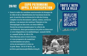 Expo patrimoine - Appel à participation