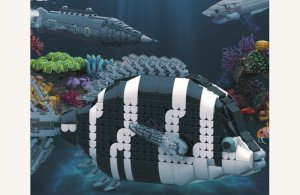 Exposition "De la Baie à l'Océan : l'odyssée du Nautilus en briques LEGO" à l'Abbaye de Saint-Riquier