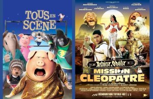 Cinéma plein air : Tous en Scène et Astérix Mission Cléopâtre