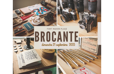 Brocante de l'Office de Tourisme